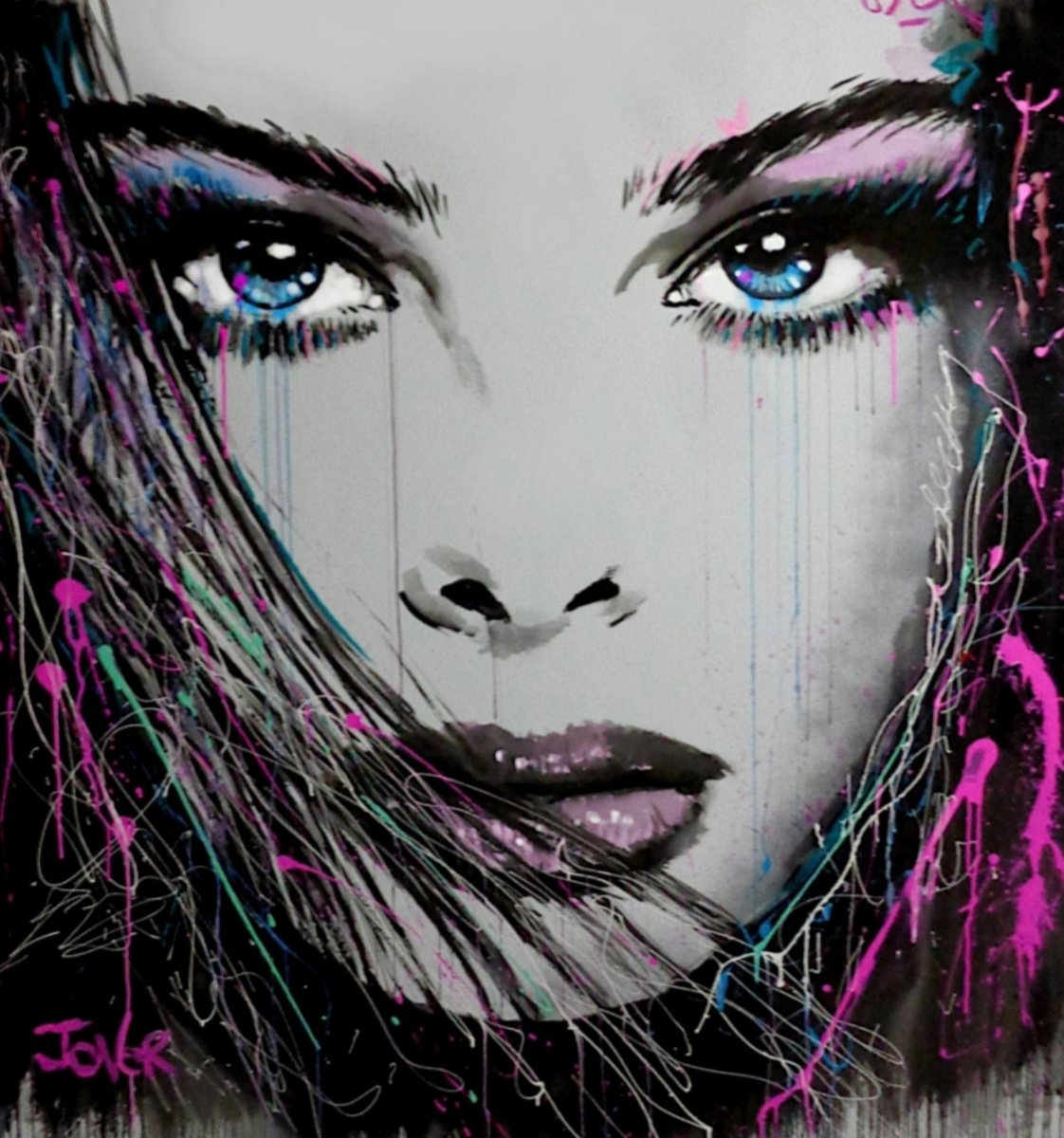  Free By Loui Jover, 57 X 63, Artwork For Sale On Artfinder