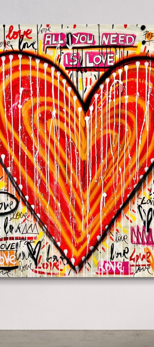 Love is All you need by Mercedes Lagunas