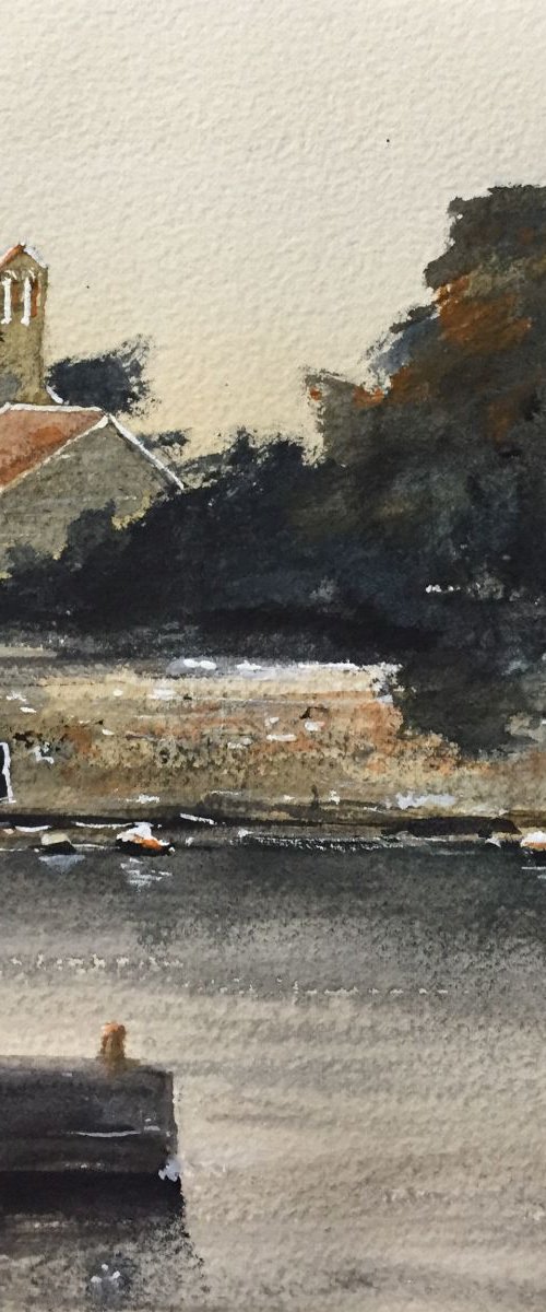 Seascape 5 - squared 25x25 by Tihomir Cirkvencic