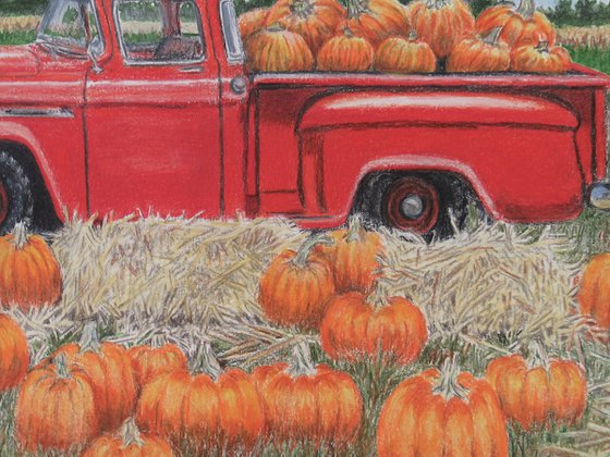 Truck Load of Pumpkins