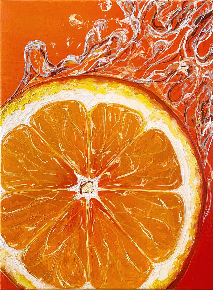 Orange by Elena Adele Dmitrenko