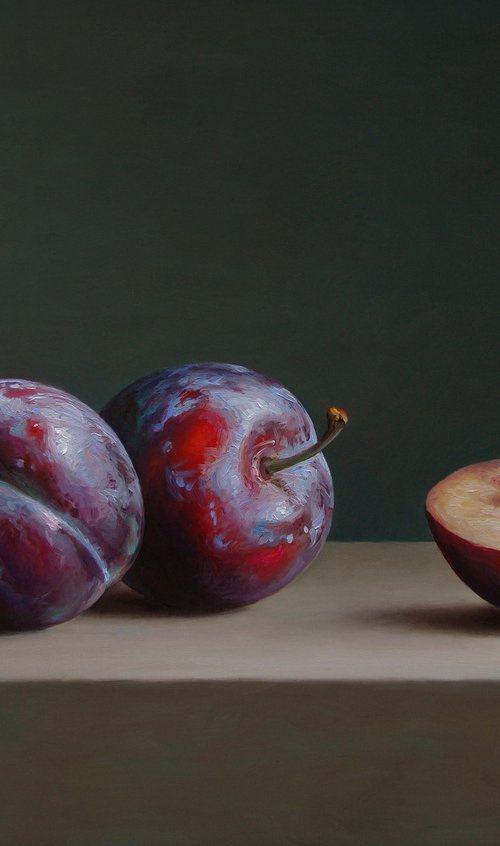 Plums by Albert Kechyan