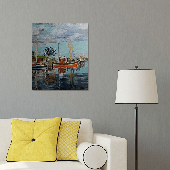 Fishermen 's boats