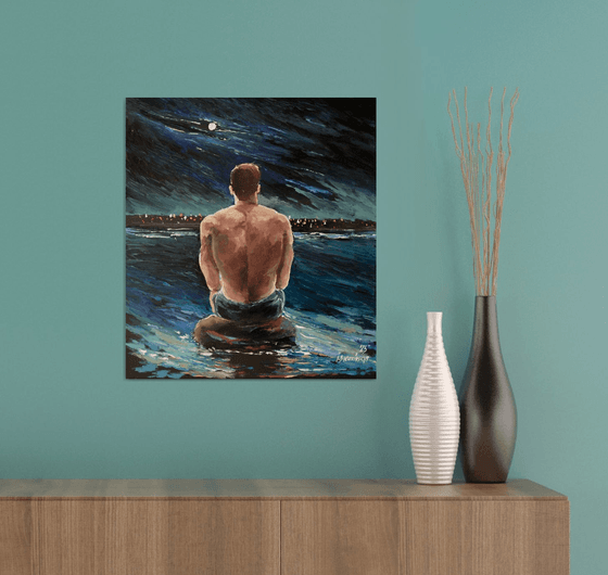 Silence under the moon