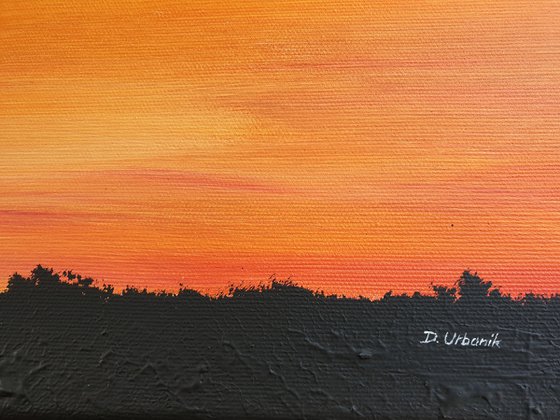 Red sunset 1