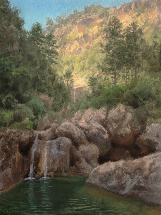 Morning Light in la Febró Canyon