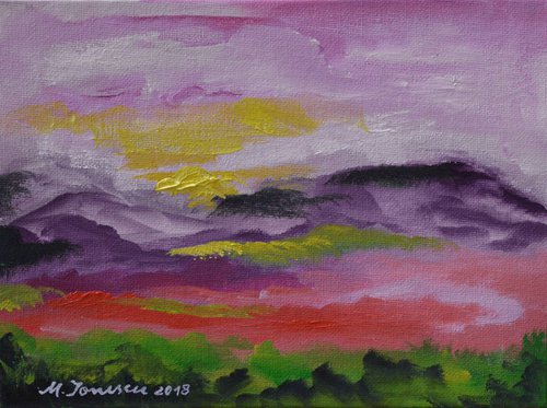 "Purple Field" by Mihaela Ionescu