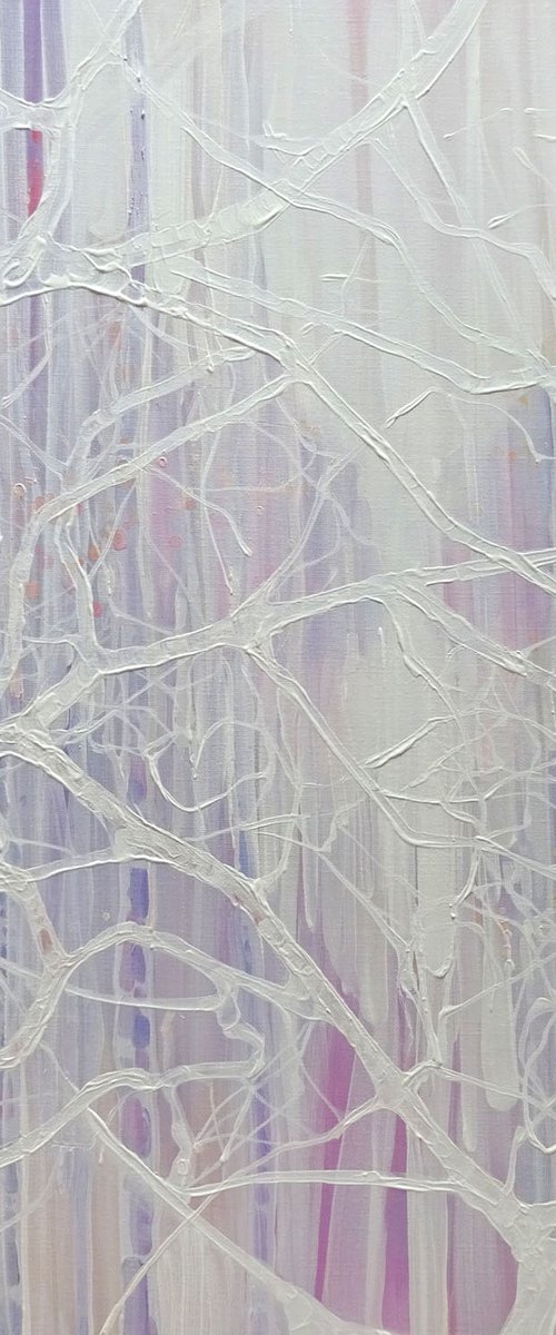 White Tiger White World by Gill Bustamante