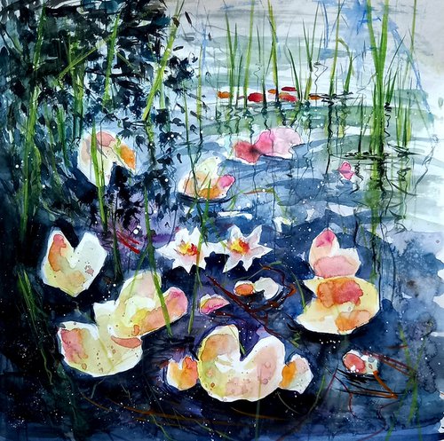 Water lilies III by Kovács Anna Brigitta