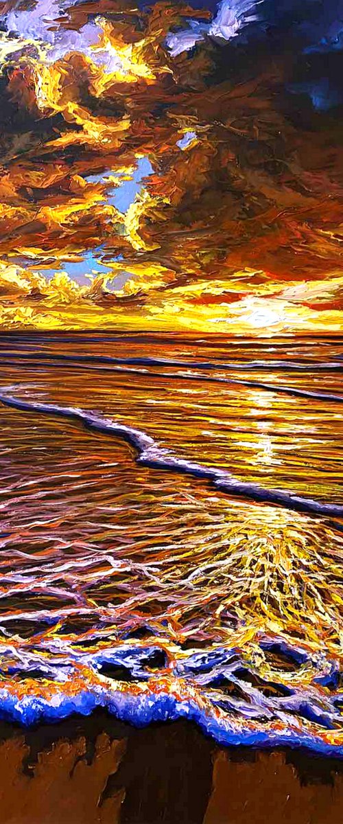 "Bright Sunset 3" by Elena Adele Dmitrenko