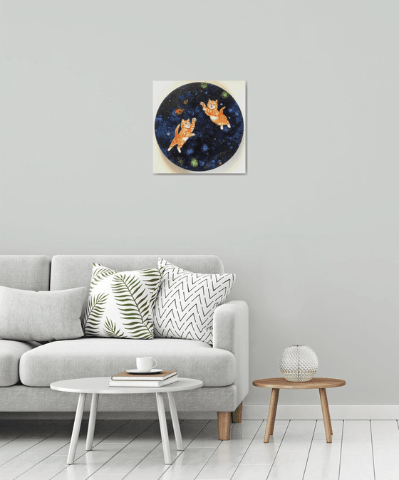 Ginger kittens in space #2