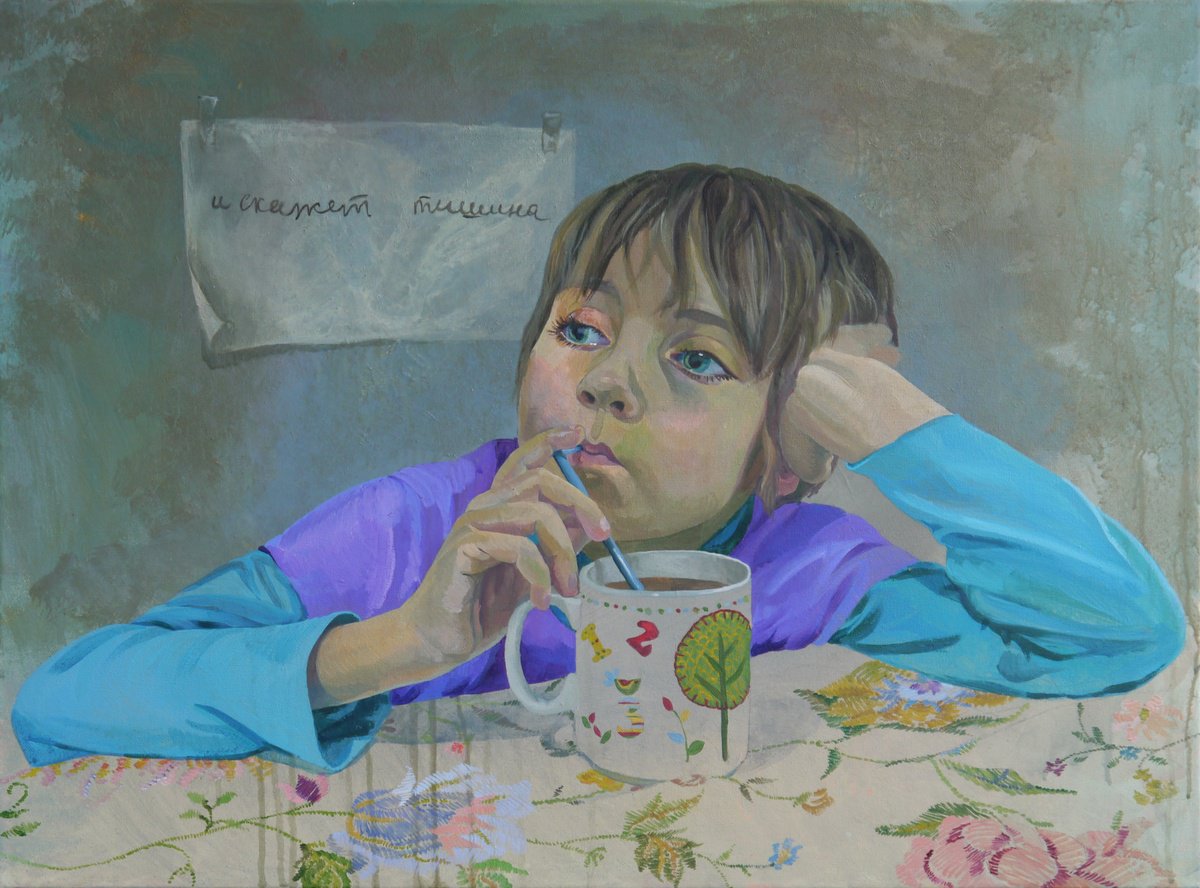  And The Silence Will Say By Anastasia Chernysheva, 31 X 24, Artwork For Sale On Artfinder