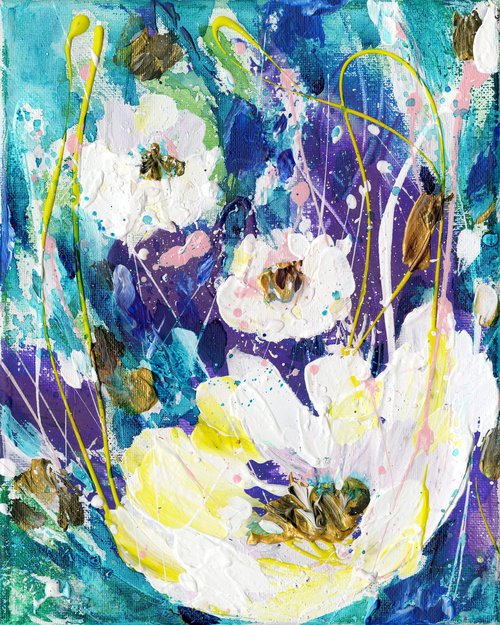 Floral Love 5 by Kathy Morton Stanion