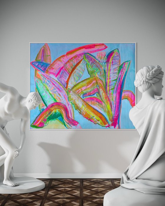 ‘Banana Leaves Sway’