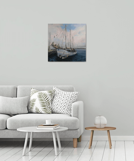 Where the sails rest