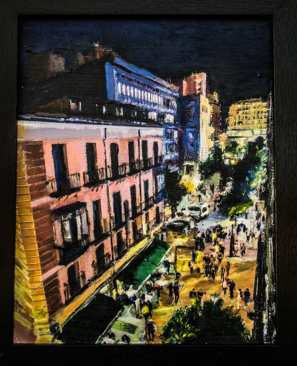 Madrid nocturna by Vera Gavina