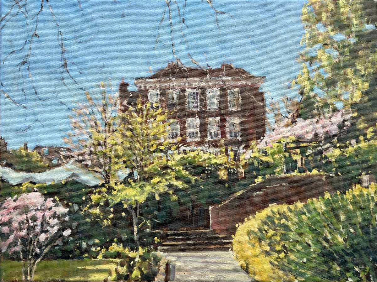 Burgh House Hampstead by Louise Gillard