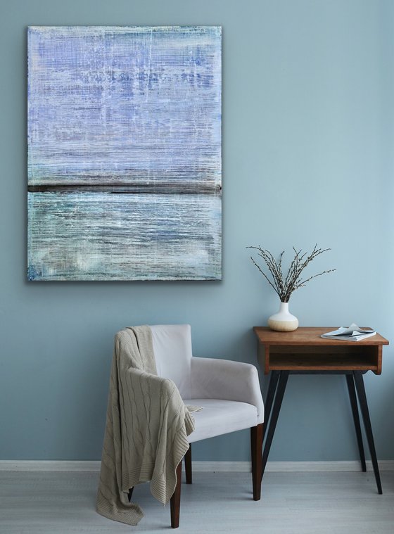 Gradient Of Blue (36x48in)