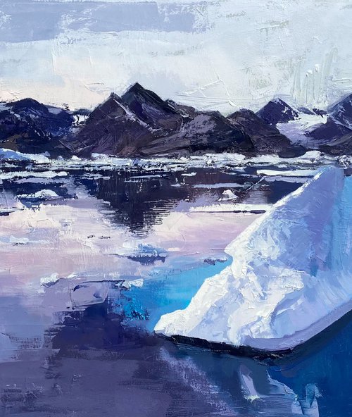 Greenland Icebergs by Andrew Newton