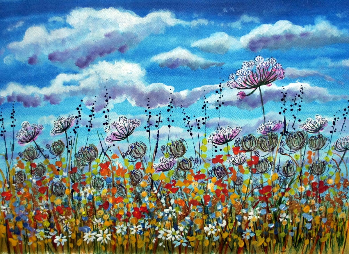 Perfect Day By Julia Rigby, 18 X 13, Artwork For Sale On Artfinder