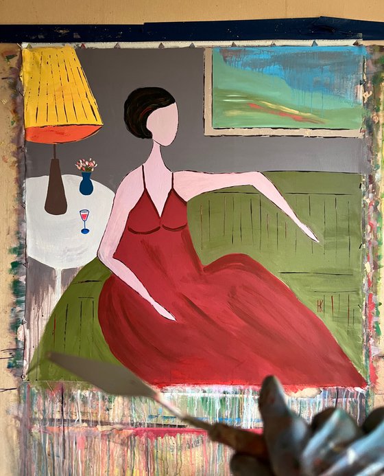 Woman Original Painting