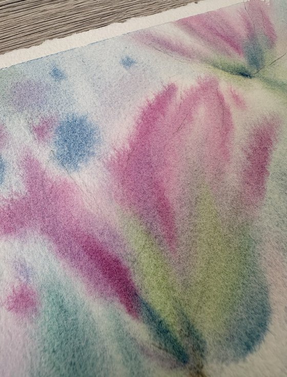 Blooming Pink Magnolia