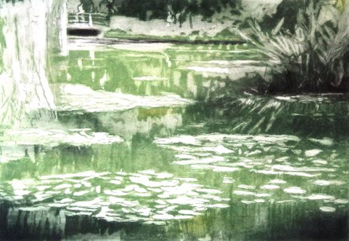 Monet's Garden by Mandana Khonsari