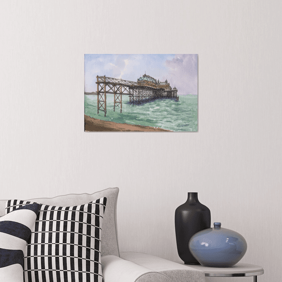 Brighton old west pier