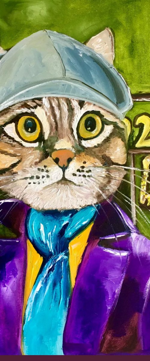 Cat- Sherlock Holmes by Olga Koval