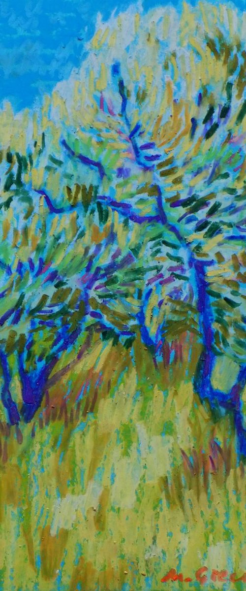 Mediterranean orchard by Maja Grecic