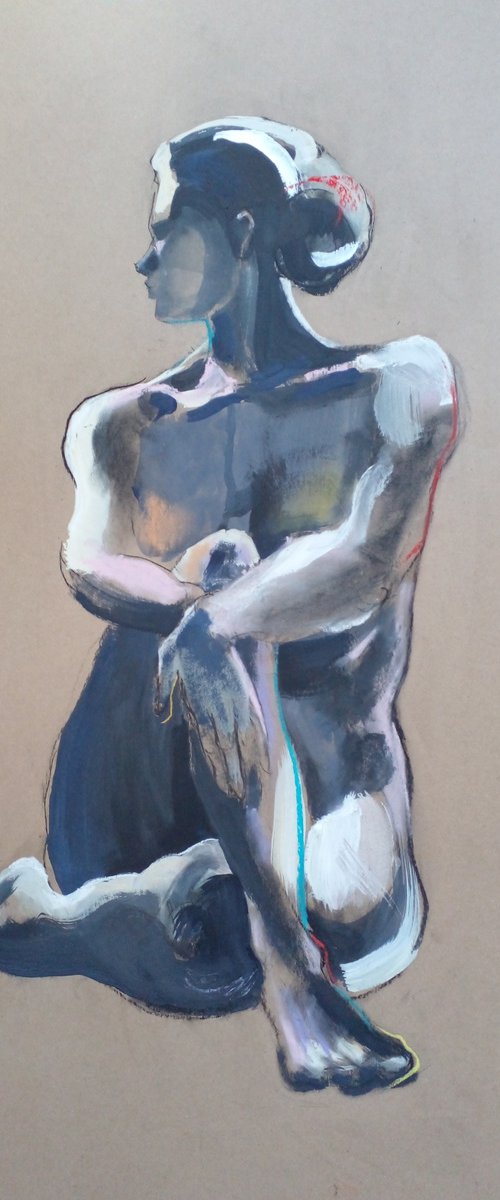 Portrait of Nude Maria by Oxana Raduga