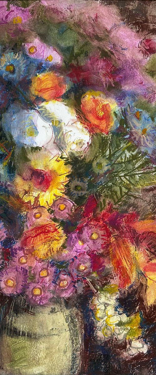 Bouquet of my garden by Liudmyla Chemodanova