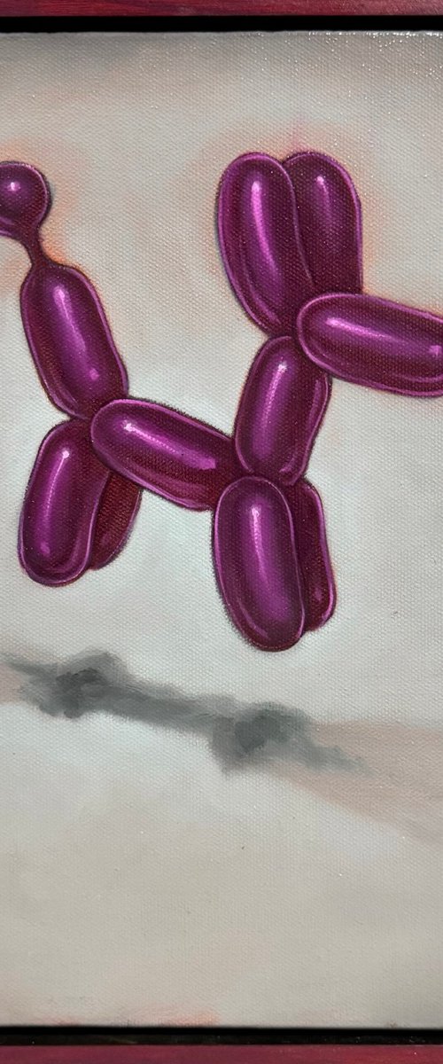 Who Let The Dogs Out (purple) by Pete Conroy