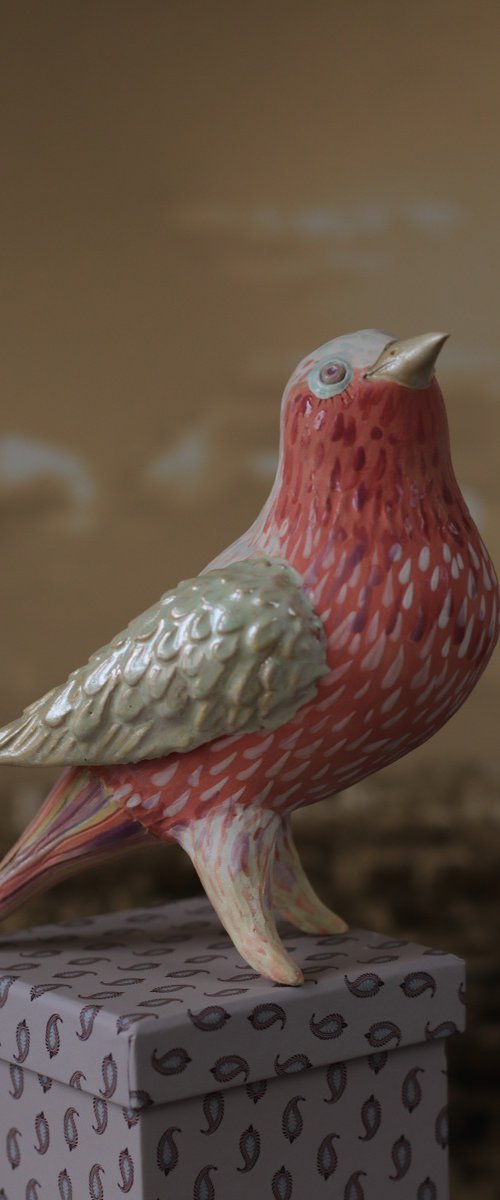 Little Birdy. Ceramic sculpture by Elya Yalonetski