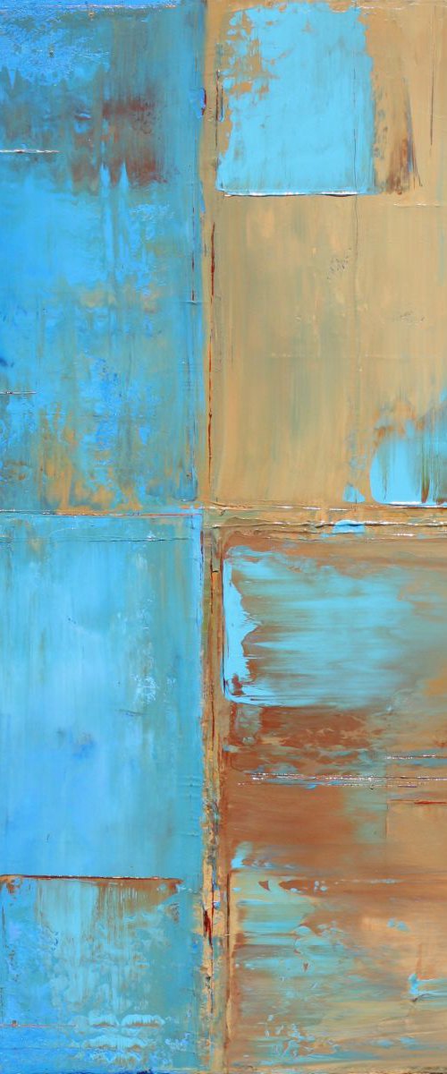 Abstract Blue Concept by Robert Lynn