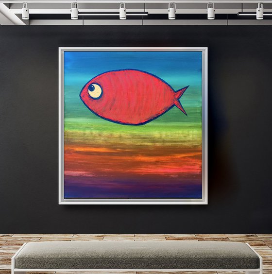 Goldfish in magic waters