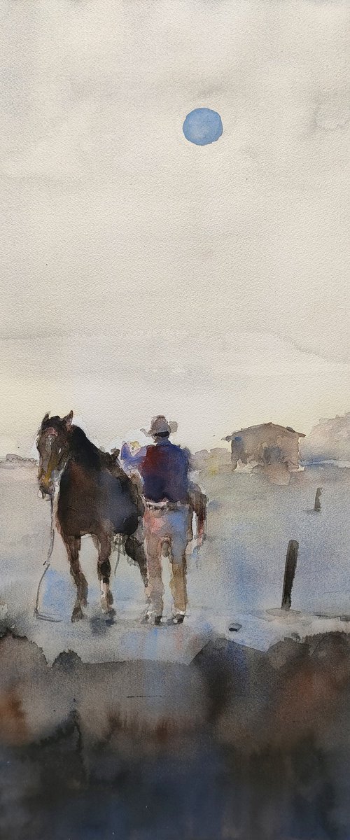cowboy by Oscar Alvarez Pardo