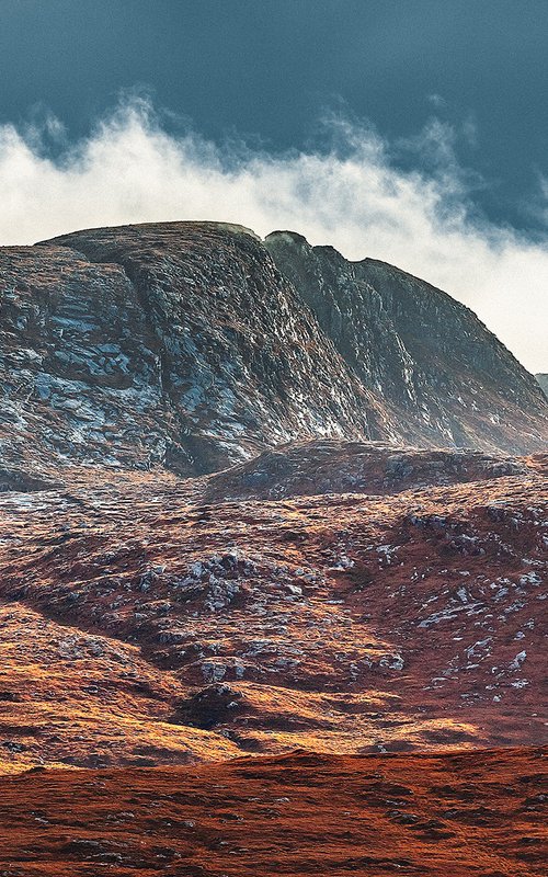 Derryveagh Mountains in County Donegal, Ireland - Landscape Art Photo by Peter Zelei