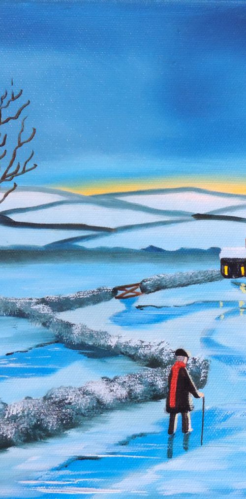 Going home by Gordon Bruce