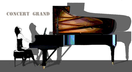 CONCERT GRAND III    60"X33"