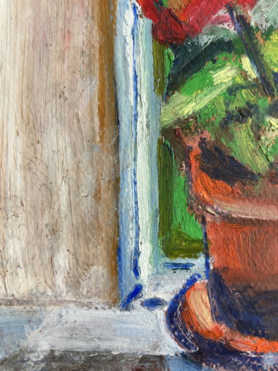 Flowers in the window