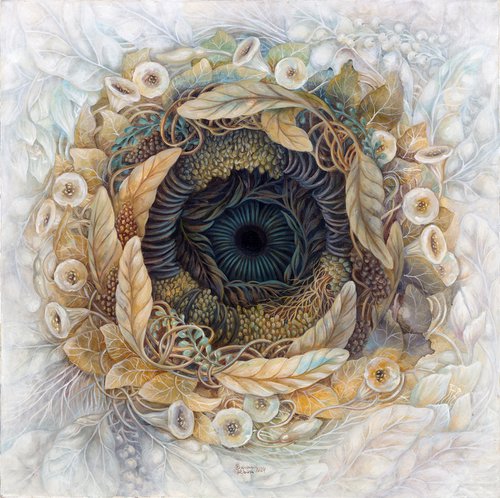 Whirlpool of life by Albina Bunina