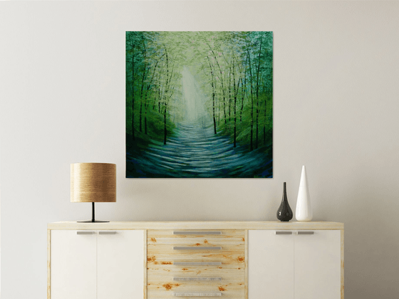 Sunlight Serenade Forest Glade