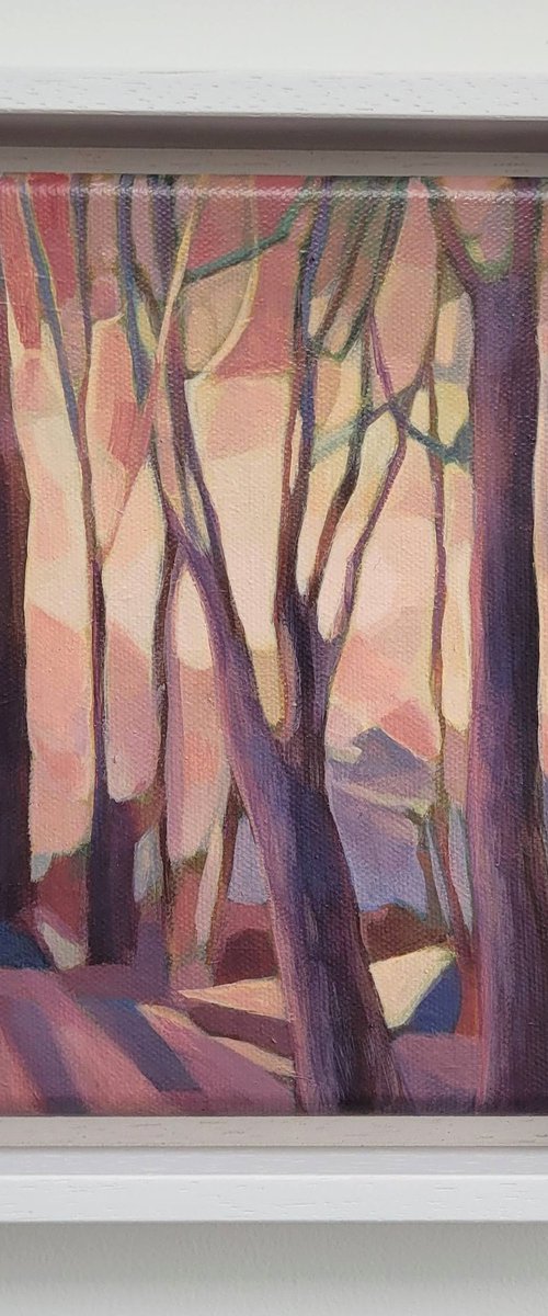 Forest Walk III by Justyna Rozacka