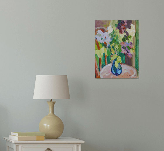 Lilac (etude) original painting