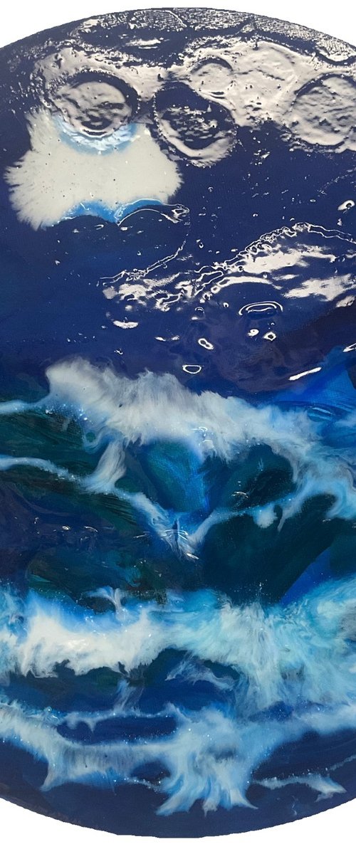 Rough seas by Gwendolyn Fleming