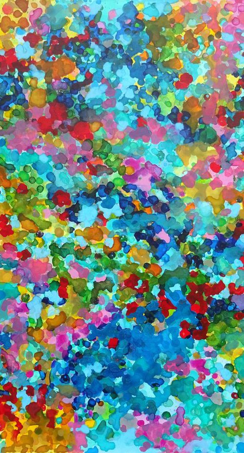 Composition of Beauty - unstretched canvas by Wioletta Gancarz