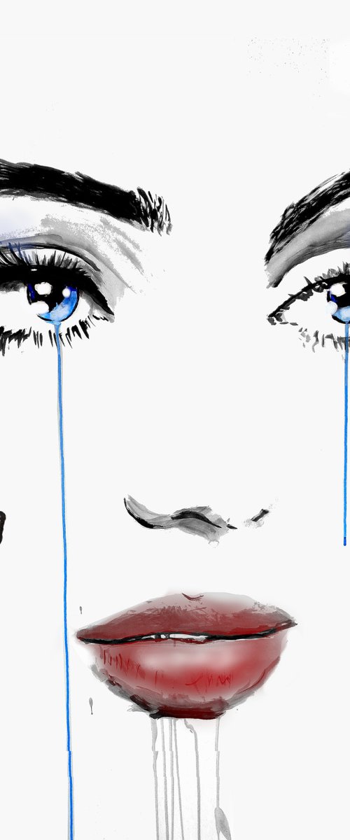 BLUE STAR by Loui Jover