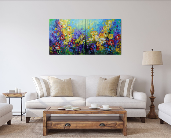 Bright melody 140x70cm