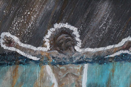 Crucifixion in water